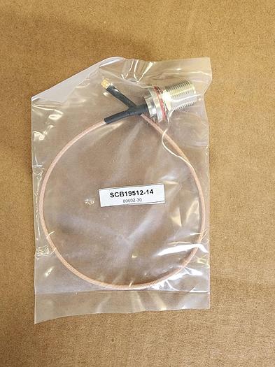 Fairview Microwave SCB1951214 NF Bulkhead to SMP Cable 14 inches NEW!