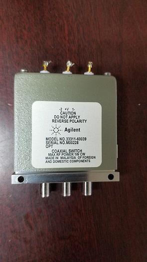 Used Agilent 33311-60039 RF Coaxial Switch
