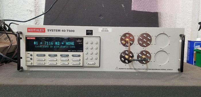 Used KEITHLEY System 40-T500 Switch System