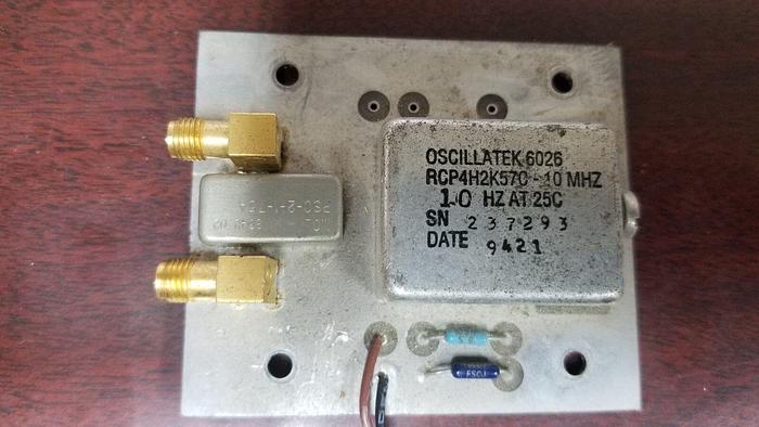 Used Oscillatek RCP4H2K570-10MHz Oscillator