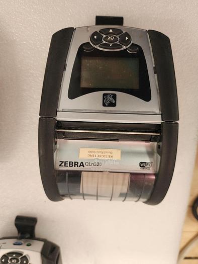 Used Zebra QLN320 Barcode Printer with Battery Unit #4