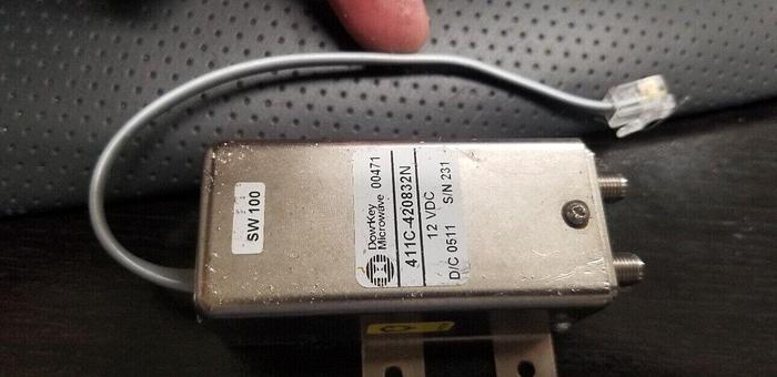 Used Dow-Key Microwave 411C-420832N RF Switch