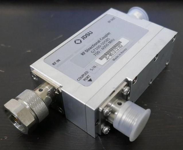 Used JDSU RF Directional Coupler G7100-50585 700-4000 MHz 30dB 50W