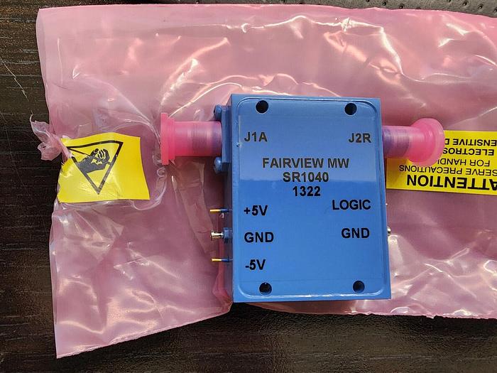 Fairview Microwave SR1040 SP2T 1-4GHz SMA Pin Diode Switch NEW!