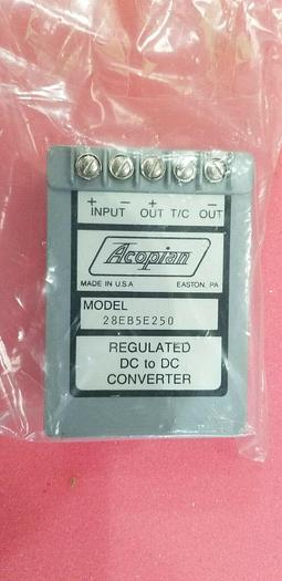 Acopian 28EB5E250 Regulated DC-DC Converter NEW!