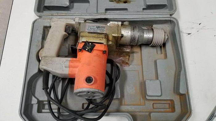 Used CHICAGO 1 Inch Rotary Hammer Drill Model 41983 Unit #12
