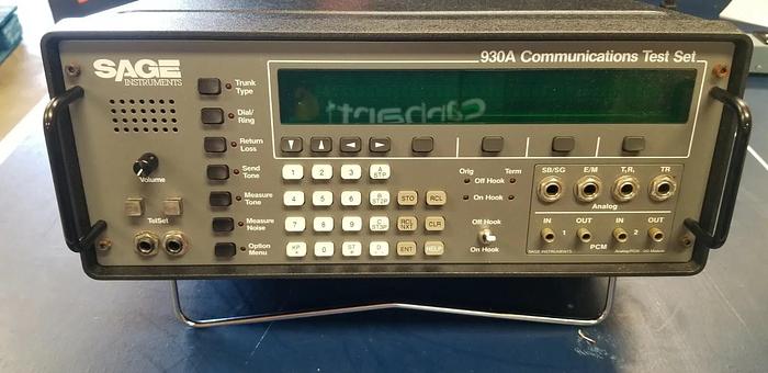 Used SAGE 930A Communications Test Set Parts Unit #3 READ!