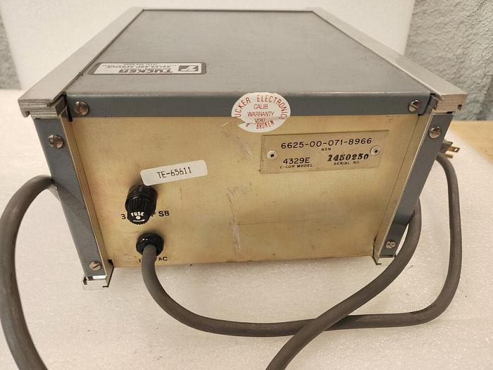 Used C-COR 4329-E Wideband Amplifier Will Not Power On!