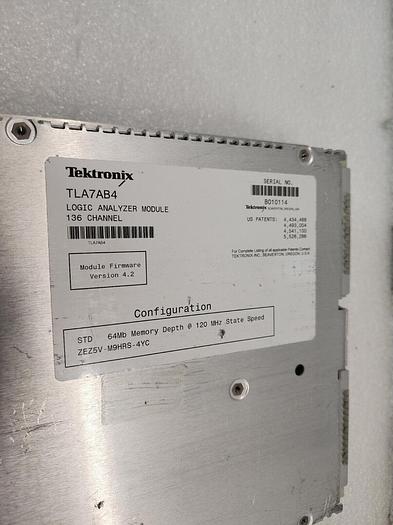 Used Tektronix TLA7AB4 136 Channel Logic Analyzer Module Unit 5