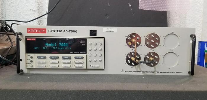 Used KEITHLEY System 40-T500 Switch System