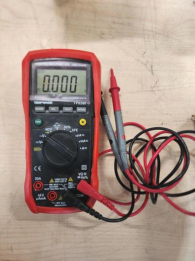 Used TekPower TP8268 Digital Multimeter