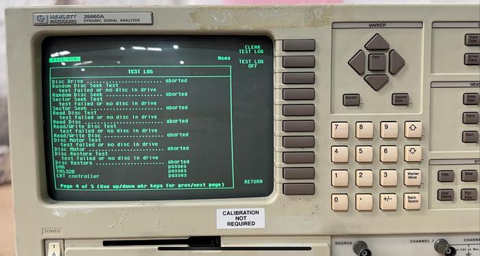 Used HP 35660A Dynamic Signal Analyzer w/ OPTION 001 *Guaranteed* #2