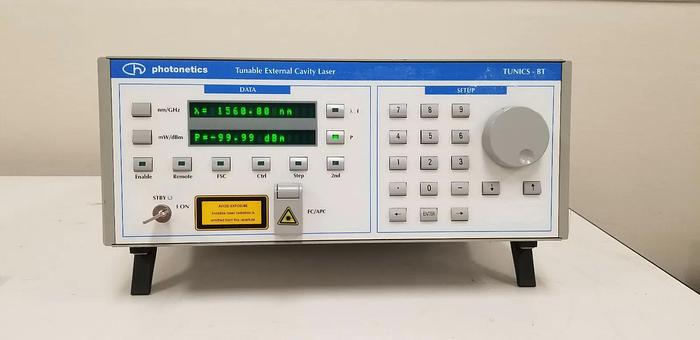 Used Photonetics 3648HE1560 Tunable External Cavity Laser Options P6,L