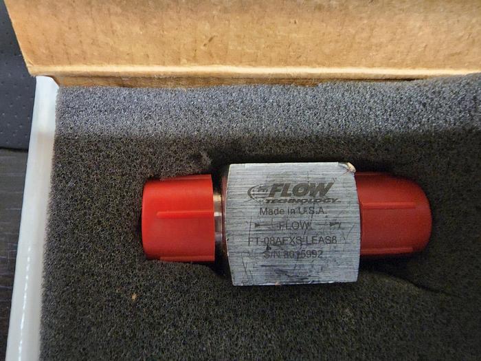 Used Flow Technologies FT-08AEXS-LEAS8 Flow Valve