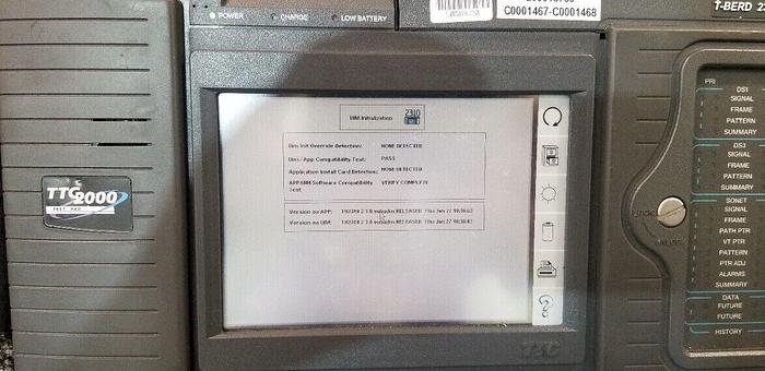 Used TTC/Acterna Test Pad 2000C with FST-2310 Module Unit A1