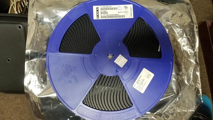 Diodes Incorporated SMCJ36A-13-F  2942 Pieces 2012 Date Code ROHS