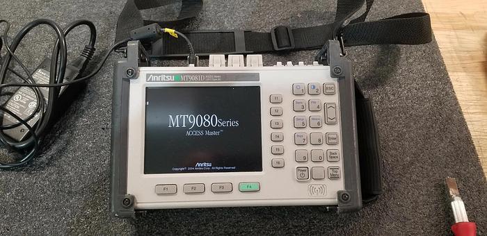Used Anritsu MT9081D Access Master Time Domain Reflectometer 1.31/1.55um Sm Unit #2