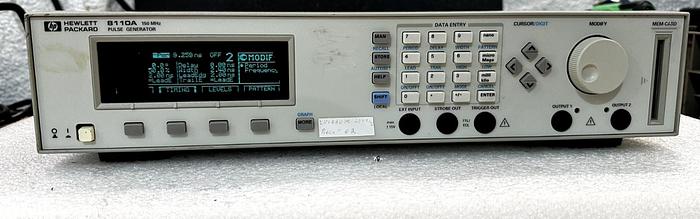 Used HP 8110A 150 MHz Pulse Generator *Guaranteed*