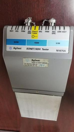 Used Agilent N1675A SONET/SDH Tester