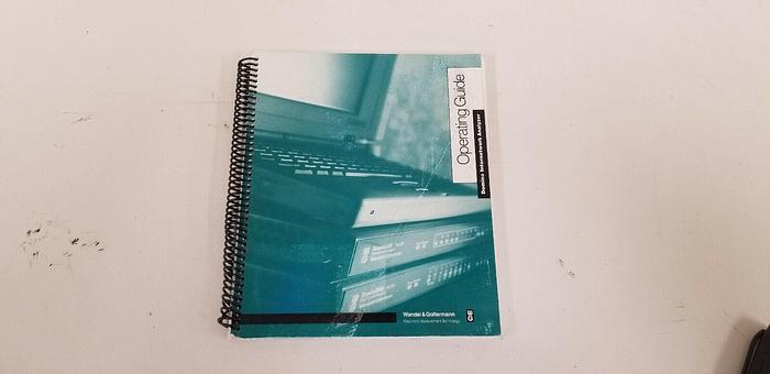 Used Wandel & Goltermann Domino Internetwork Analyzer Operator's Guide