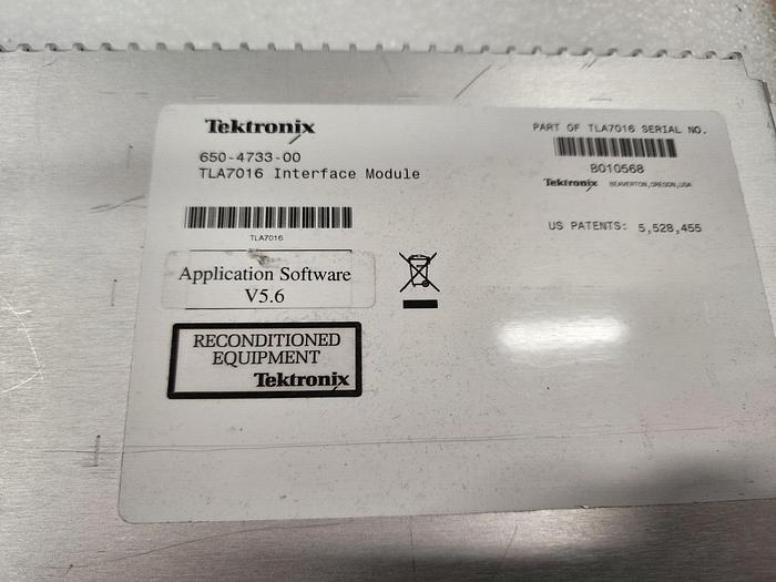 Used Tektronix TLA7016 Interface Module Unit #1