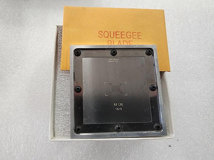 Used Mini Micro Stencil BGA63 (8) 15/5 Screen