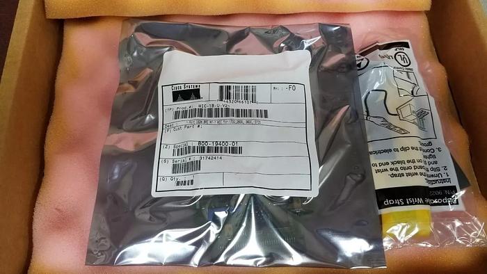 Cisco WIC-1B-U-V2= (800-19400-01) NEW OPEN BOX!