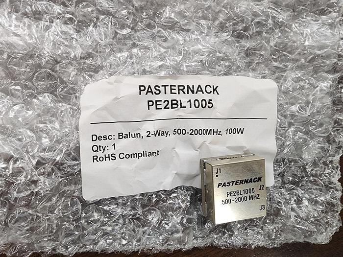 Pasternack PE2BL1005 500-2000MHz 2-Way 100W Balun NEW!