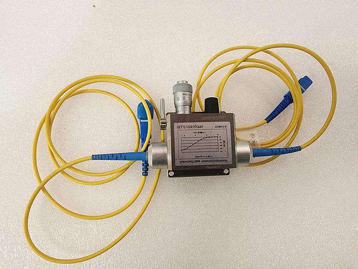 Used OPTOQUEST VOAA15-40-SS Variable Optical Attenuator Unit #3