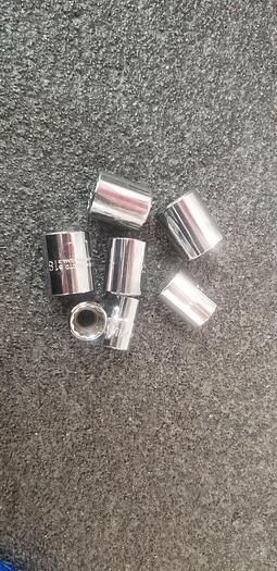 Used PROTO 11mm-19mm 3/8" 12 point Socket Set Missing 16mm