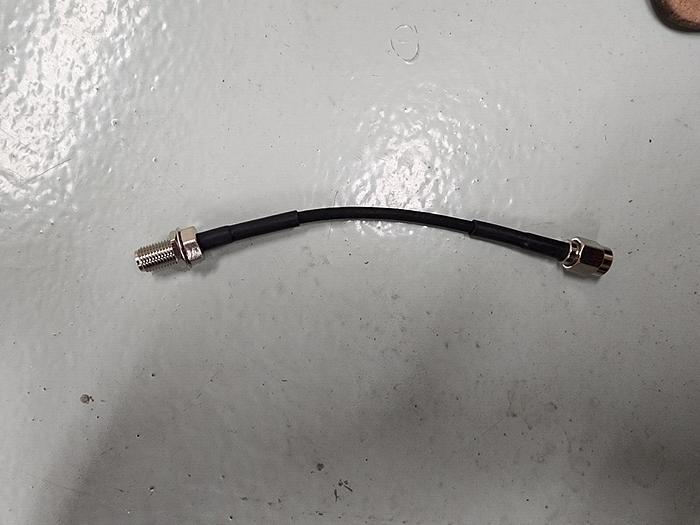 Fairview Microwave SCB15208-04  SMAM-SMAF Bulkhead  Cable 4 inch NEW!