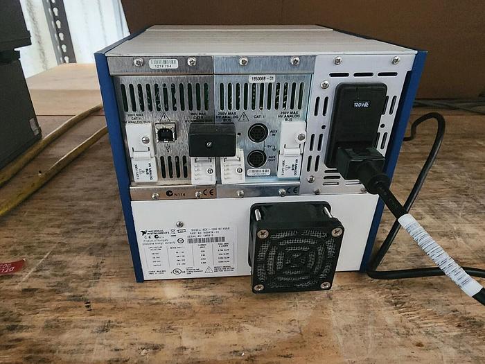 Used National Instruments SCXI-1000 Mainframe with HVAB