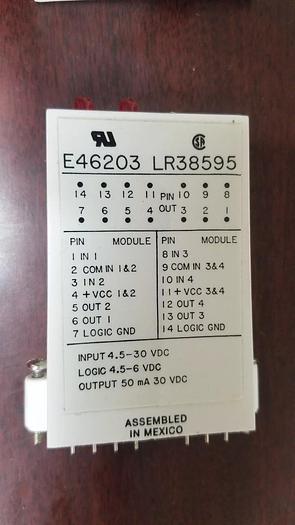 Crouzet IDC5BQ-256 4 Channel DC Input Module NEW!