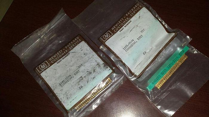 HP Agilent 1251-3106 Card Edge Connectors New Lot of 3!