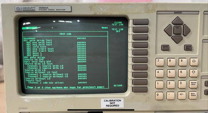 Used HP 35660A Dynamic Signal Analyzer w/ OPTION 001 *Guaranteed* #2