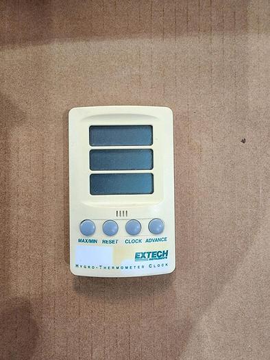 Used EXTECH Hygrometer-Thermoometer-Clock