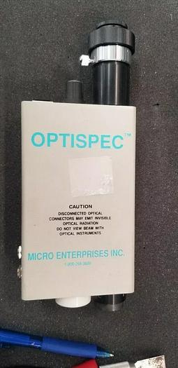 Used Micro Enterprises OPTISPEC FM1102 Fiber Microscope Unit #2