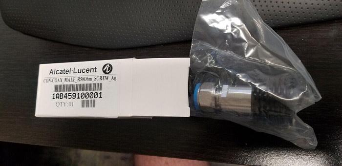 Alcatel/Lucent 1AB459100001 Male Mini Din 50 Ohm Termination NEW!