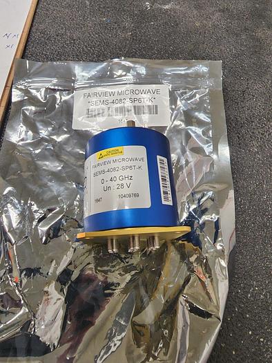 Fairview Microwave SEMS-4082-SP6T-K 0-40.0GHz 2.92mm RF Switch NEW!!