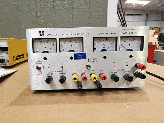 Used Topward TPS-4000 Dual Tracking DC Power Supply Unit #1