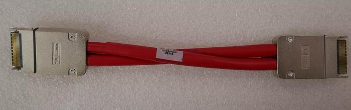 Used Leoni hdr-151768-07 ParaLink High Speed Cable 100 Ohm 8 Pairs 26 AWG 10 inch