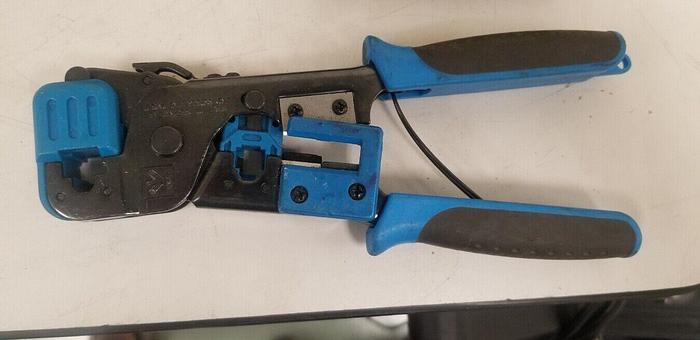 Used Ideal 30-496 RJ45 Crimp Tool Unit #4