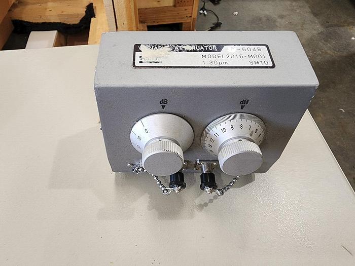 Used Fujitsu 2016-M001 Variable Optical Attenuator 0-60dB Unit #1