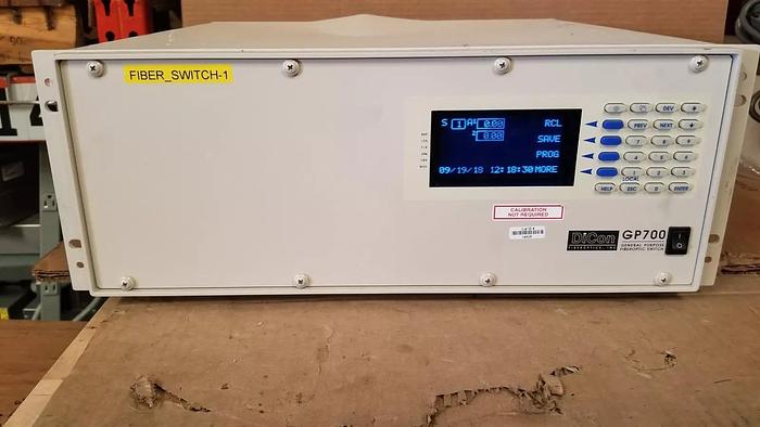 Used DiCon GP700 General Purpose Fiber Optic Switch Passes Self Test #6