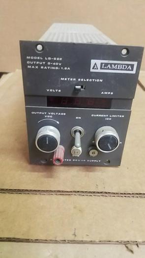 Used Lambda LQ-522 DC Power Supply Good! 0-40V 1.8A