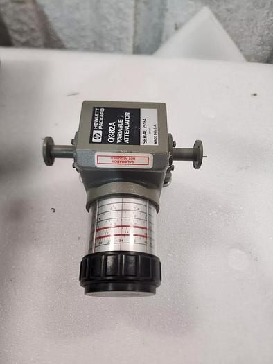 Used HP/Agilent Q382A WR28 26.5-40GHz Variable Waveguide Attenuator