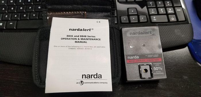 Used Narda Nardalert A8846-0.5 Personal Radiation Detector