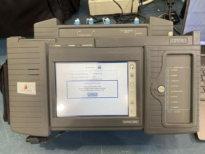 Used TTC/Acterna FST-2000 Network Analyzer W/ FST-2510 10 Gig Field Module