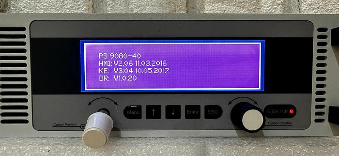 Used Intepro Systems EA-PS 9080-40 80V, 40A Power Supply *READ*