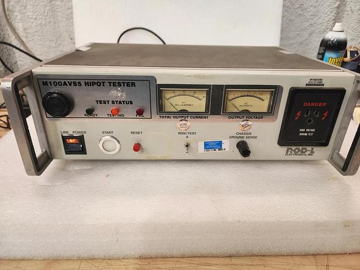 Used ROD-L M100AVS5 Hypot Tester Unit #1